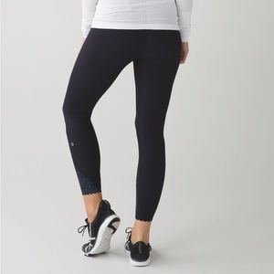 Lululemon Tight Stuff Leggings Naval Blue/ Ultra Violet
